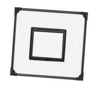 Baoblaze Fish Tank Cover Net Aquarium Net Cover Edges Mesh Aquarium Lid with Feeding Window Versatile Anti Reptile Lid DIY Aquarium Accessory, 30cmx30cm