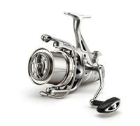 Baoblaze Fishing Reel Carp Revolving With Front And Rear Drag And Compact Folding Handle Smooth 6+1 Stainless Bearings And 4.8 1 Ratio Suitable