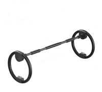 Baoblaze Fitness Hoop Double Wheel Cardio Hoop Weighted Training Hoop Workout Hoop Silent Exercise Hoop and steel build tailored resistance for home fitness, Black, Weighted