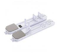 Baoblaze Fitness Training Board Adjustable Exercise Core With Foldable Track Multiple Adjustment Holes suitable for home workouts workout areas, Array, White, Classic