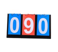 Baoblaze Flip Number Score Board Scoreboard Manual Score Flip Cards Score Counter Tabletop Score for Tennis Ball Soccer