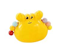 Baoblaze Fruit Fork Set with Fork Holder Dessert Forks Cute Home Decor Creative Fruit Picks Table Decoration for Sweets Cake Home, Yellow