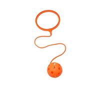 Baoblaze Fun Ankle Skip Ball Skip Jump Ropes Ankle Toy Outdoor Portable Exercise Jumping and Skipping Toy for Park Playground Backyard, Orange