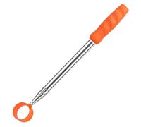 Baoblaze Golf Ball Retriever Extendable Picker Tool With Stainless Steel Shaft and Circular Head Textured Rubber Reaches 12ft suitable for water rough sand practice rounds
