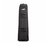 Baoblaze Golf Equipment Case Travel Carrier Organizer Built With Water Resistant Canvas Foldable Design And suitable for airport travel tournament trips hotel transfers home storage, Black