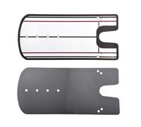 Baoblaze Golf Putting Mirror Alignment Putting Aid Practice Tool Reflective Board Acrylic Build For Beginner And Golfer Training Suitable for indoor practice office breaks driving range, 8 Holes
