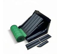 Baoblaze Golf Putting Practice Mat Putting Green Training Mat Putting Aid Compact Practice Surface With Aimed Path Suitable for indoor practice, Black