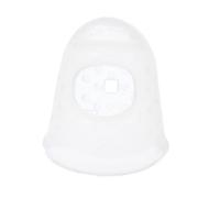 Baoblaze Guitar Fingertip Protector,Silicone Finger Guard,Transparent Anti Slip Finger Protection Covers Cap for Ukulele Beginner Bass, S