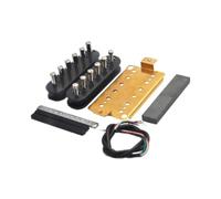 Baoblaze Guitar Pickup DIY Kits Guitar Parts Easy to Install Musical Instruments Part Sturdy Replace Part Humbucker Pickup Double Coil, Neck 50mm