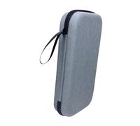 Baoblaze Hard Shell Ping Pong Paddle Case Table Tennis Bat Case Padel Racket Bag Storage Box Table Tennis Racket Cover Carrying Bag for Competition Sports Equipment Organizer Bags, Gray for 2 Paddles