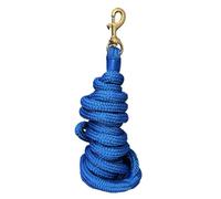 Baoblaze Horse Rope,Lunge Line,Braided,Rein,Barn Practical Long Equine Performance Quick Halter Attachment for Sheeps Horses, blue
