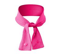Baoblaze Ice Cool Scarf Heatstroke Prevent Sports Cooling Neck Wrap for Outdoor Hiking, Rose Red