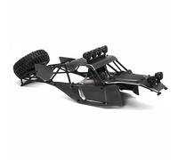 Baoblaze Industrial Car Body RC Shell Housing Alloy Frame Lightweight Structure Cage Upgrade Replacement Suitable for Remote Control Vehicle Hobbyists Use, Gray