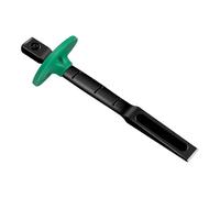 Baoblaze Industrial Flat Chisel Rock Chisel Heavy Duty Comfortable Grip Versatile Cement Stone Splitter Concrete Tool for Brick Stone, 25cm