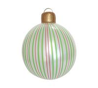 Baoblaze Inflatable Christmas Ball Outside Christmas Decoration Ball Bauble Inflatable Balloon for Lawn Pool Xmas Tree Holiday, Green