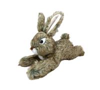Baoblaze Interactive Dog Toy,Squeaky Plush Toy,Bite Resistant Stuffing Novelty Dog Chews,Puppy Playing for Small and Medium Dogs, brown bunny