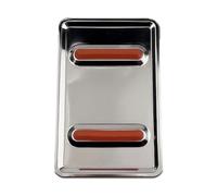 Baoblaze Iron Rest Plate,Steam Iron Tray High Temperature Resistance Protective Portable Compact Ironing Pad Ironing Mat for Table