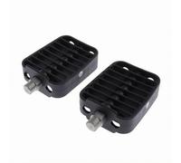 Baoblaze Kayak Foot Pedal Pair Footrest Pads Stirrups Rests Featuring Compact Nylon Design And Firm Mounting Shaft Ribbed For Secure Footing suitable for cockpit spacing narrow hulls youth trainers