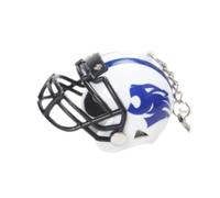 Baoblaze Keychain Pendant Key Chain Miniature Football Helmet Unique Birthday Gift DIY Novelty Keyring Backpack Pendant for Bags Party, White