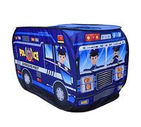 Baoblaze Kids Fire Truck Car Play Tent Indoor Gifts Toys, Police Car