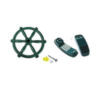 Baoblaze Kids Playground Toy Steering Wheel Child Climbing Frame Kits Accessories Pretend Play for Ages 3+ Boys Girls Educational Gift, No Handles