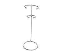 Baoblaze Kitchen Frother Stand Stainless Steel Stand Rustproof Multi Purpose Space Saving Coffee Frother Stand Frother Holder for Home, argent