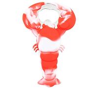 Baoblaze Manual Bottle Opener, Tin Jar Bottle Opener Beverage Can Opener for Bar Picnic Kitchen, Red and White