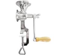 Baoblaze Manual Coffee Grinder Stainless Crank Coffee Mill Bean Grinder Burr Grinder with Spring Tightening Adjustment Fits Counters Up to 4 cm for Smooth Grinding Suitable for Small café setups