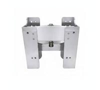 Baoblaze Manual Outboard Bracket Outboard Motor Lift Bracket Transom Mount Engine Bracket Adjustable Motor Mount Aluminum Alloy Design Suitable Bays sheltered , Manual Outboard Lift Plate - 85