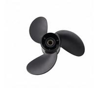 Baoblaze Marine Outboard Propeller Boat Propeller Marine Motor Propeller Outboard Propeller Aluminum Alloy Structure Efficient Drive Stable Control Suitable for small outboards routine service