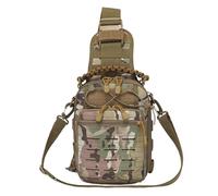 Baoblaze Men Bag Crossbody Backpack Sturdy Oxford Cloth Storage Waterproof Shoulder Pack Daypack for Running Cycling, E