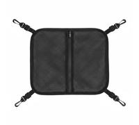 Baoblaze Mesh Storage Container Paddleboard Deck Organizer Storage Sack Tote with Zip and Clip Fasteners for Compact Essentials Suitable for Paddleboarding Surfing Outdoor, Mesh Bag