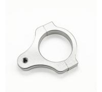 Baoblaze Motorcycle Damper Mounting Bracket CNC Machined Aluminum Split Band Secure Clamp Precision Engineering Vibration Control Suitable for Track Build Professional Motorcycle Repair, 56MM