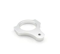 Baoblaze Motorcycle Damper Mounting Bracket CNC Machined Aluminum Split Band Secure Clamp Precision Engineering Vibration Control Suitable for Track Build Professional Motorcycle Repair, 33MM
