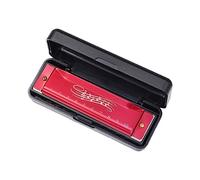 Baoblaze Mouth Organ 10 holes Harmonica Early Education Educational Kids Harmonica Musical Instrument Play Toy for Activity stage Beginner, red