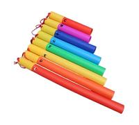 Baoblaze Musical Sound Tubes, Percussion Instruments, Educational, Colorful Gift Idea Kids Musical Instrument Toys for Kindergarten, with rope