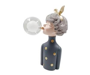 Baoblaze Night Light,Bubble Girl,Bedroom Decoration,Nordic Cozy Atmosphere Warm Living Room Bedside Lamp,Creative Lamp for Kids Adults, C