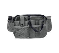 Baoblaze Nurse Fanny Pack, Pockets Nurse Tool Belt Pouch Nursing Bags for Work Supplies, Multi Compartment Nurse Waist Organiser Belt, Gray