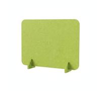 Baoblaze Office Desk Divider Partition Screen Panel Privacy Barrier Wool Felt Material Suitable for Shared Workspaces Study Tables Office Use, Green, 40-50cm