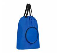 Baoblaze Outdoor Storage Pouch Laundry Hamper Bag Tote Organizer With Foldable Circle And Quick Access Opening In Sturdy Polyester Suitable for travel dorm rooms small apartments road trips, Pink