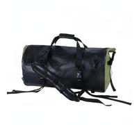 Baoblaze Outdoor Waterproof Duffel Bag Motorcycle PVC Mesh Detachable Shoulder Strap Adjustable Straps Side Attachment Loops Suitable for Camping Hiking, Multicolor, Black and Green, 66L