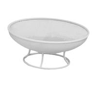 Baoblaze Pedestal Fruit Bowl Basket Serving Tray Organizer Vegetable Holder Footed Plate for Hotel Cake Onion Kitchen Counter Entryway, White