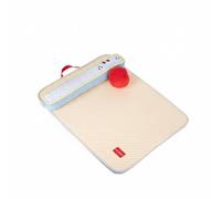 Baoblaze Pet Sleeping Mat Dog Bed Cat Cushion Pad With Pillow And Bell Textile And Oxford Construction Detachable And Washable supportive back resistant design suitable for apartments travel, Xl