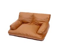 Baoblaze Pet Sofa Couch,PU Leather,Warm Kitty Fashion,Cozy Portable Dog Nest, Cat Couch Bed, for Indoor,Pet Small Medium Dogs, 50x40Cx22cm