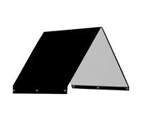 Baoblaze Playground Replacement Canopy Waterproof Shade Sail Weatherproof Playground Roof Sun Protect Canopy Cover for Garden Backyard, Black