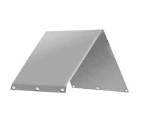 Baoblaze Playground Replacement Canopy Waterproof Shade Sail Weatherproof Playground Roof Sun Protect Canopy Cover for Garden Backyard, Gray