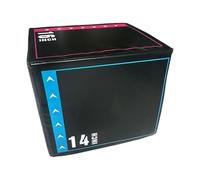 Baoblaze Plyometric Jump Box Jumping Exercise Equipment Kids Adults Heavy Duty Plyo Box Gym Step up Boxes Platform for Strength Training for Fitness Exercise Workout, Style H