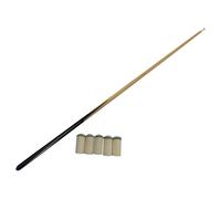 Baoblaze Pool Cue Rod Wood for Kids Soft Rubber Tail Protection Anti Cue Tip Billiard Bar Professional Lightweight Accessories, 100 cm
