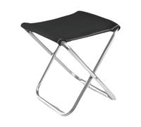 Baoblaze Portable Folding Camping Stool Foot Stool Comfortable Practical Mini Foldable Chair Oxford Cloth Aluminum Alloy for Traveling, Medium