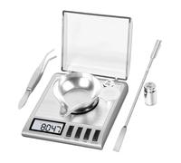 Baoblaze Precision Jewelry Scale Digital Pocket Scale Easy Read 50 x 0.001G Professional Electronic High Accuracy Weighing Instrument